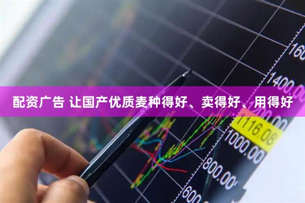 配资广告 让国产优质麦种得好、卖得好、用得好